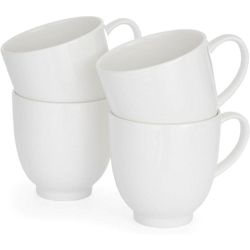 Portmeirion Soho White Ceramic Mug Set of 4