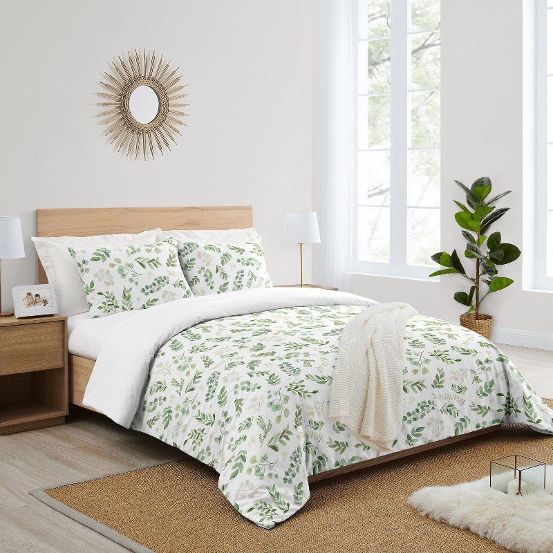 Botanical Queen Duvet Cover Bedding Set by Sweet Jojo Designs