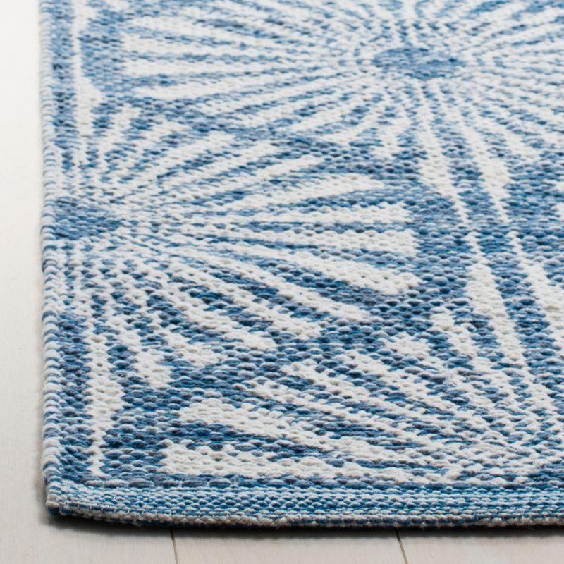 Montauk MTK606 Hand Woven Indoor Accent Rug - Blue/Ivory - 3'x5' - Safavieh