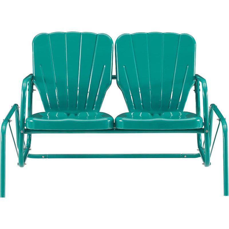 Outdoor Burley Gliding Metal Bench
