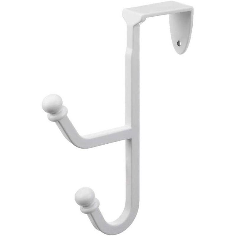 Whitmor 6.13 in. H X 1.0 in. W X 4.63 in. L Vinyl Coated Steel Closet Hook