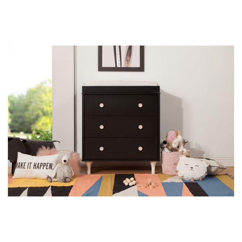 Lolly 3-Drawer Changer Dresser with Removable Changing Tray