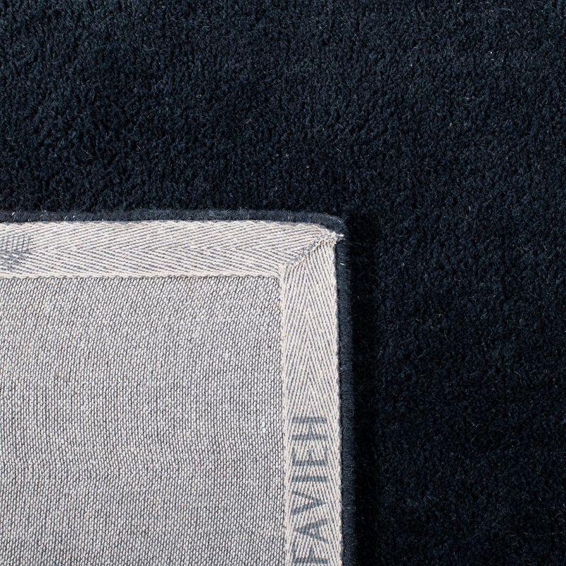 Himalaya HIM610 Handmade Area Rug - 4'x6' - Black - Safavieh