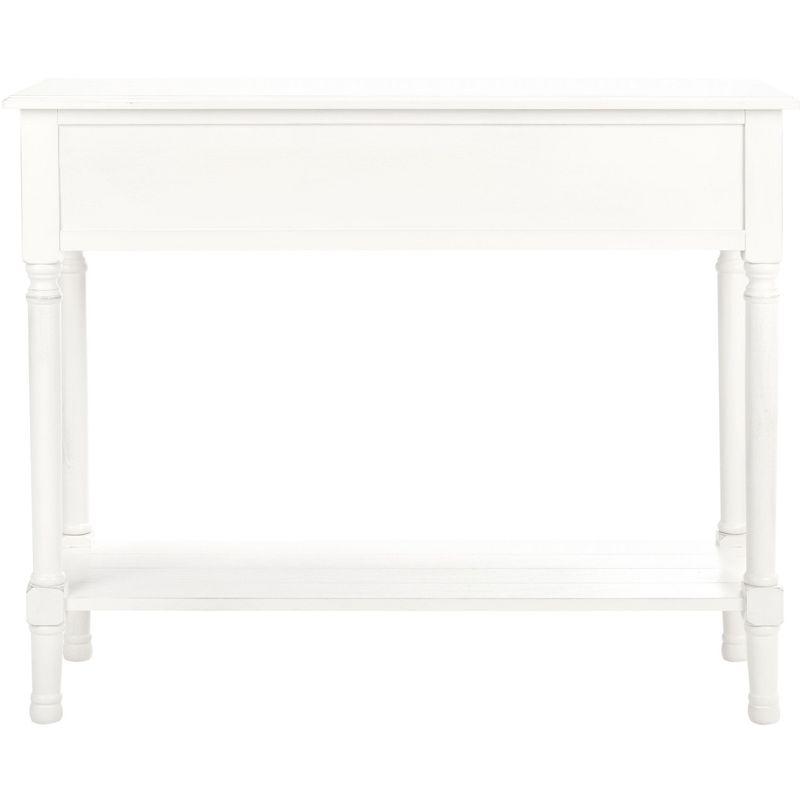 Primrose 2 Drawer Console Table - Distressed White - Safavieh