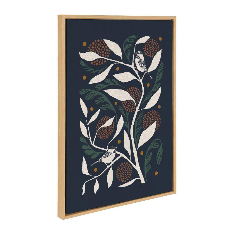 Kate & Laurel All Things Decor 18"x24" Sylvie MC 0808 Pine 2 Framed Canvas: Mia Charro Art, Nature Scene