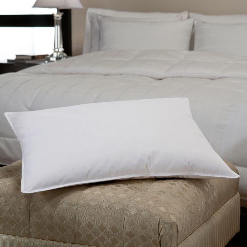 Downlite White Goose Chamber Hotel Pillow Queen