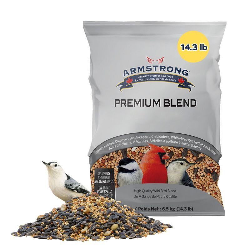 Armstrong Wild Bird Food Premium Bird Seed Blend, 14.3lbs