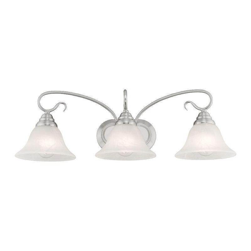 Livex Lighting Coronado 3 - Light Vanity in  Brushed Nickel