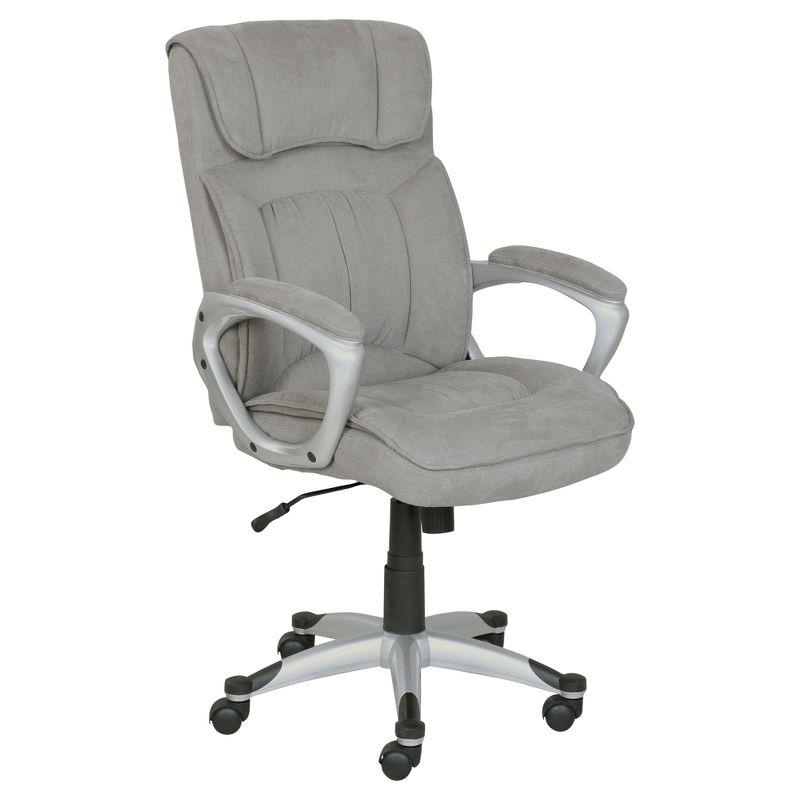 Serta Hannah Executive Ergonomic Office Chair with Lumbar Support and Pillowed Headrest