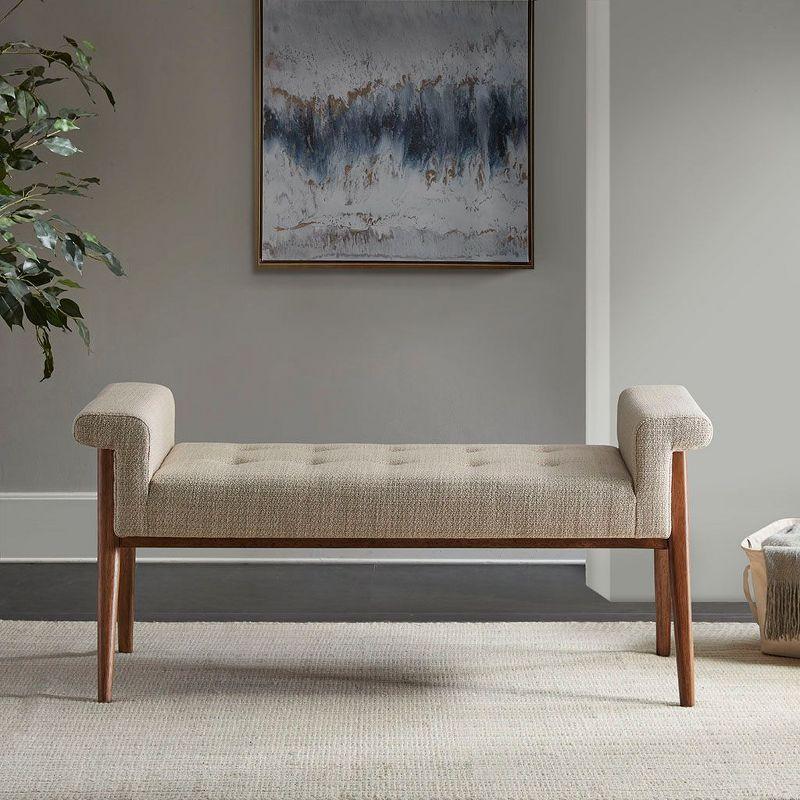 Mercury Row® Nakia Button Tufted Accent Bench