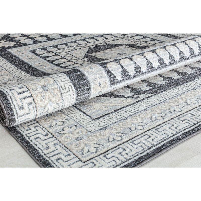 Rugs America Harper Abstract Vintage Area Rug