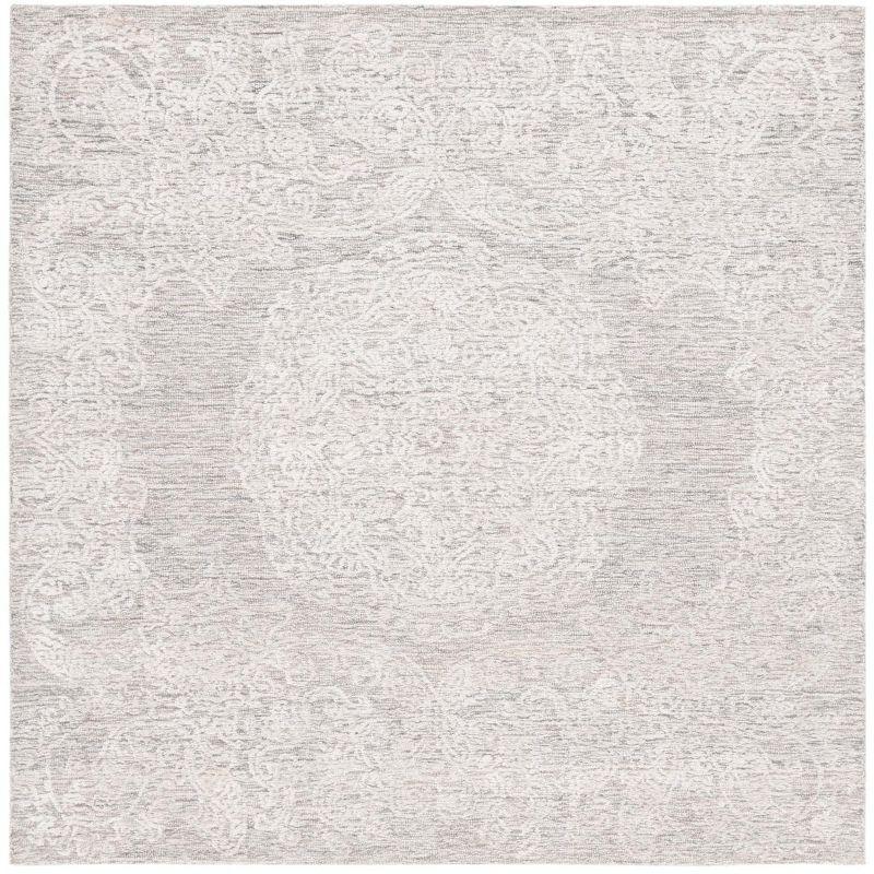 Precious PRE303 Hand Tufted Indoor Area Rug - 6'x6' - Beige/Ivory - Safavieh