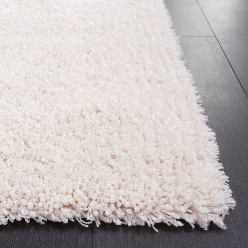 Assar Handmade Shag Ivory Rug