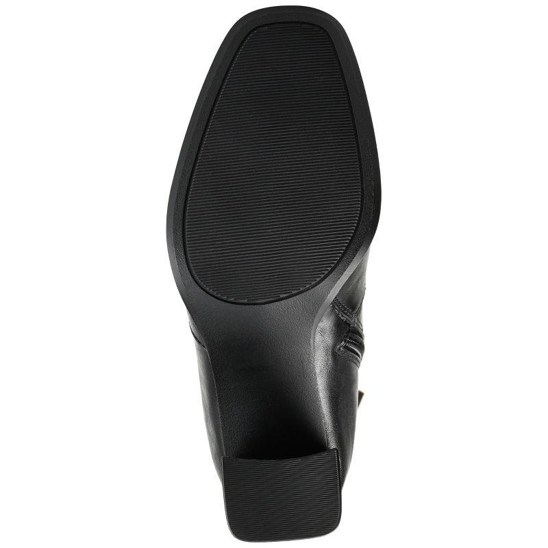 Journee Women's Extra Wide Calf Karima Boots, Black 6