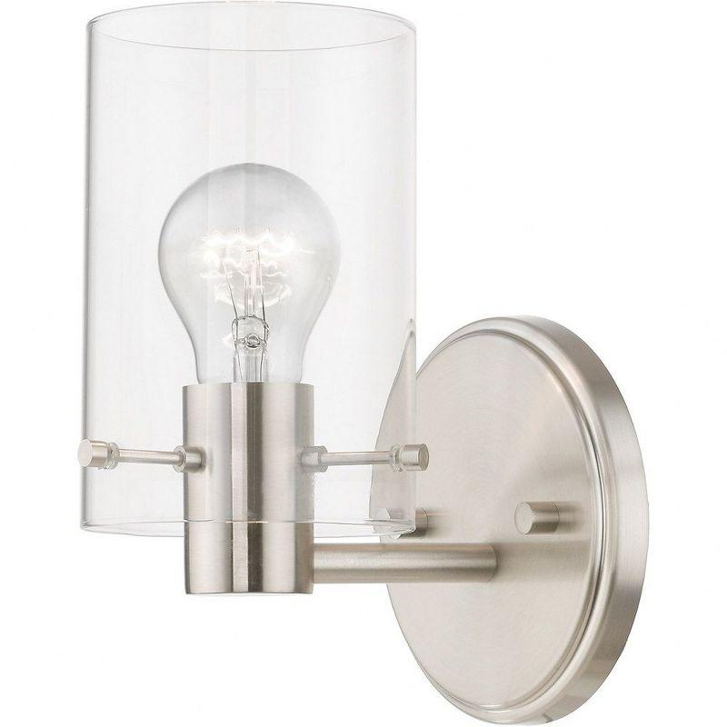 Livex Lighting Munich 1 - Light Sconce in  Brushed Nickel