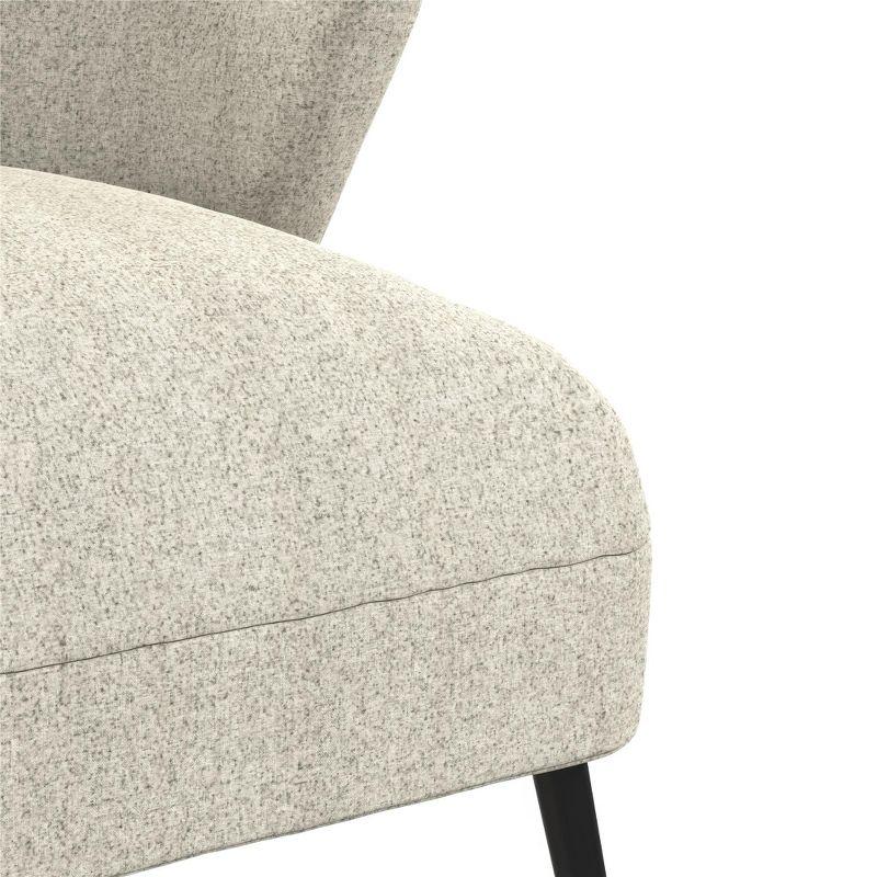 DHP Alice Upholstered Accent Chair, Tan Looped Yarn