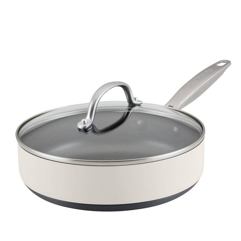 Anolon Achieve Hard Anodized Nonstick Saute Pan with Lid - 3 Quart