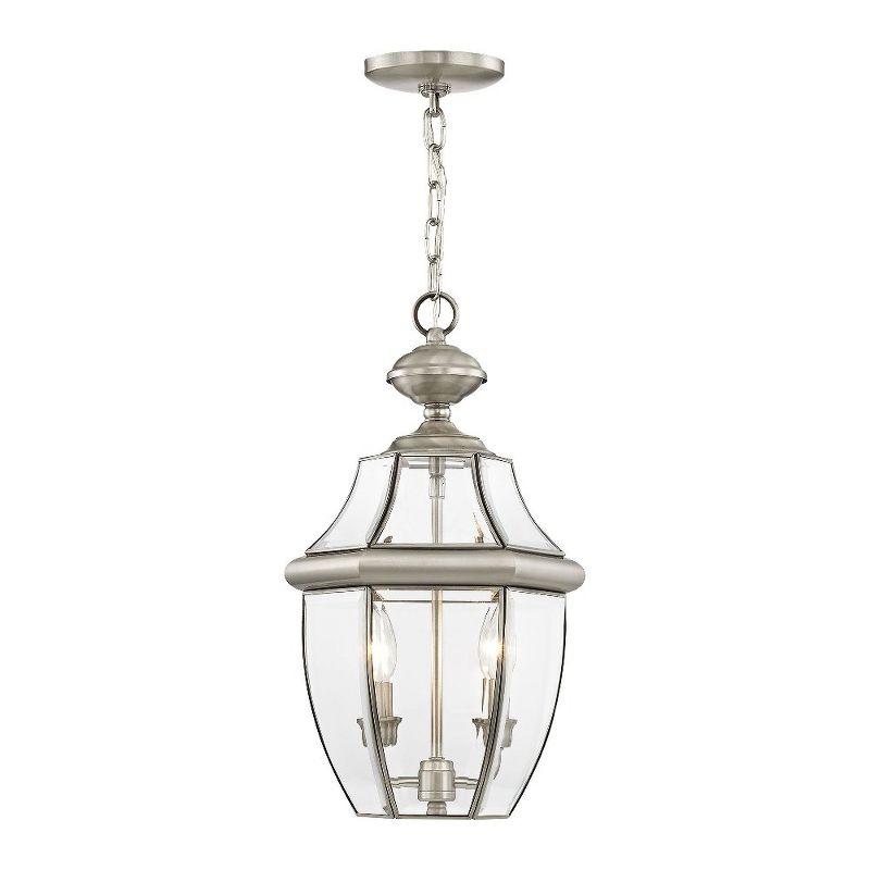 Livex Lighting Monterey 2 - Light Pendant in  Brushed Nickel