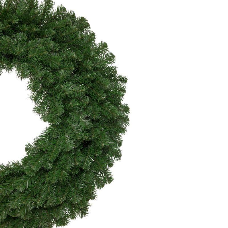 Northlight 36" Canadian Pine Artificial Christmas Wreath - Green Unlit