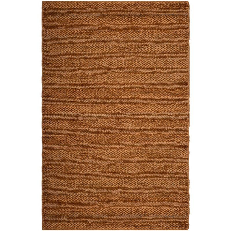 Eco-Smart Striped Handmade Gold Area Rug