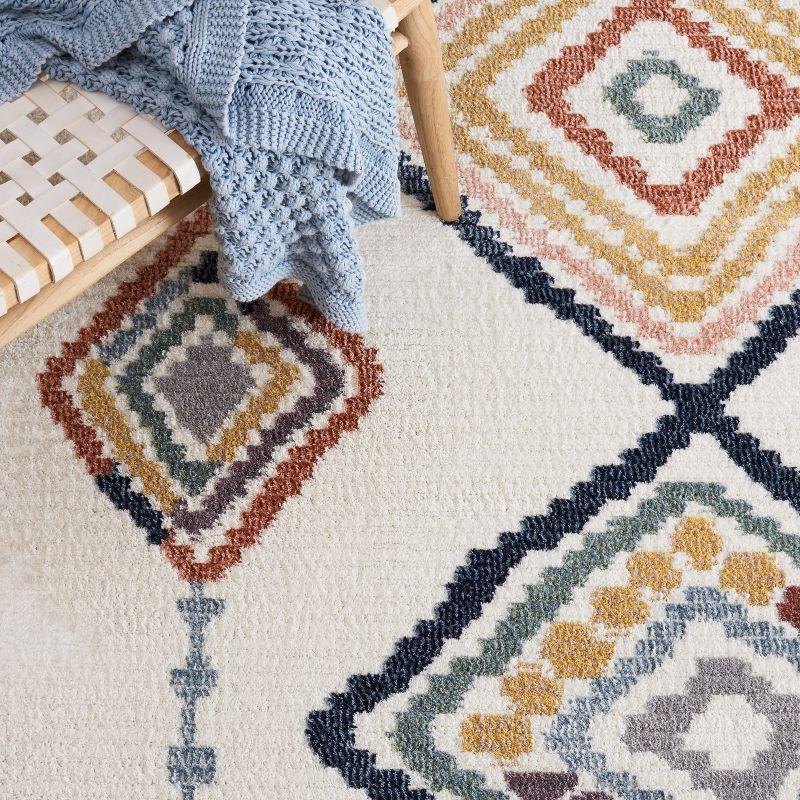 Marrakesh MRK616 Power Loomed Area Rug - Ivory/Multi - 8'9"x11'9" - Safavieh.