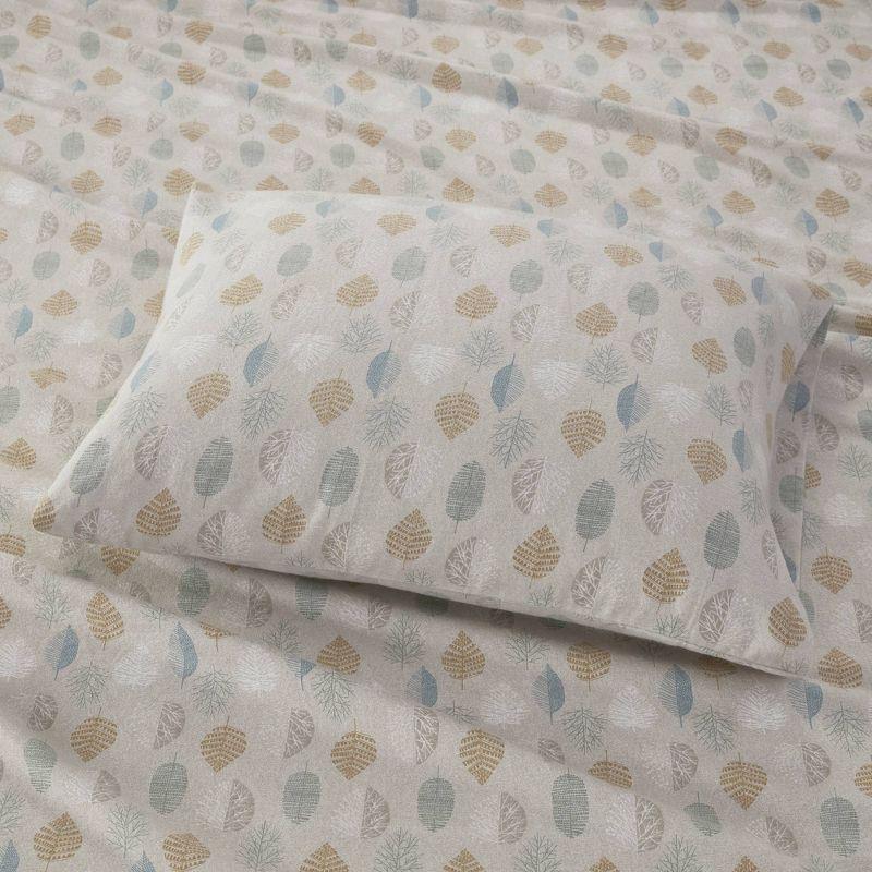 True North by Sleep Philosophy Cozy Cotton Flannel Printed Sheet Set