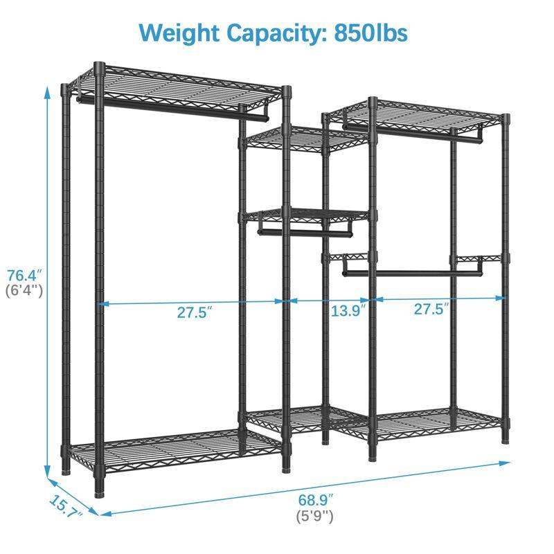 VIPEK 69.9'' Solid Clothing Rack