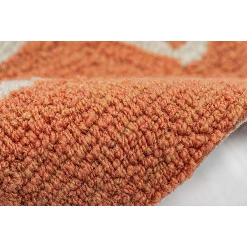 Liora Manne Capri Starfish Indoor/Outdoor Rug Coral 5' x 7'6"