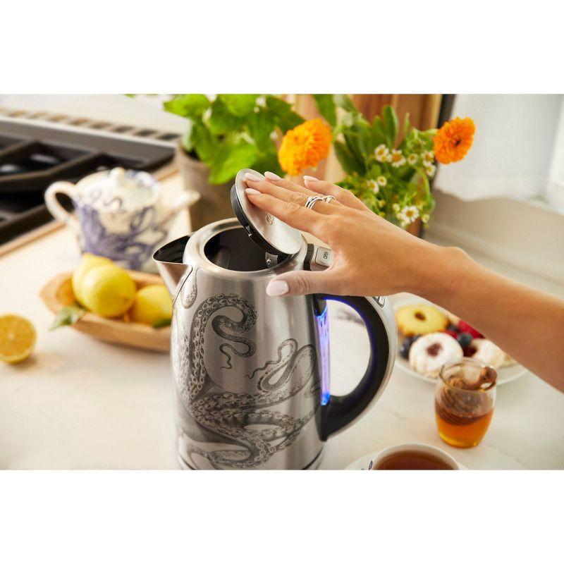 Cuisinart Caskata PerfecTemp 1.7-Liter Cordless Programmable Electric Tea Kettle with Stay Cool Non-Slip Handle