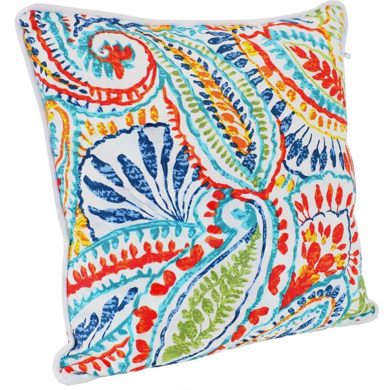 16" x 16" Polyester Square Outdoor Throw Pillows (Set of 2)