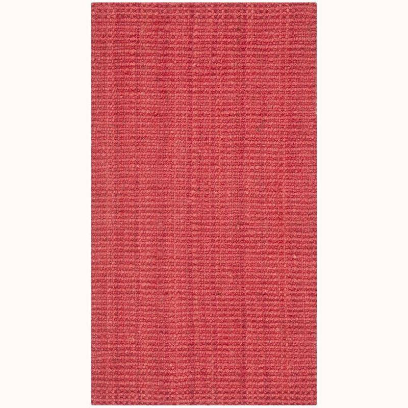 Natural Fiber NF730 Hand Woven Indoor Accent Rug - Red - 2'3"x4' - Safavieh.