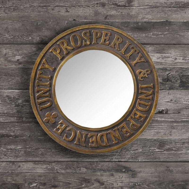 Park Designs Brown Prosperity Mirror 20"