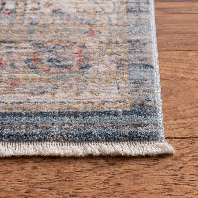 Kenitra KRA672 Power Loomed Runner Rug - Blue/Ivory - 2'2"x8' - Safavieh.