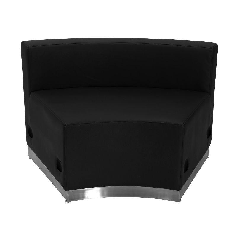 Flash Furniture HERCULES Alon Series LeatherSoft Reception Configuration, 3 Pieces