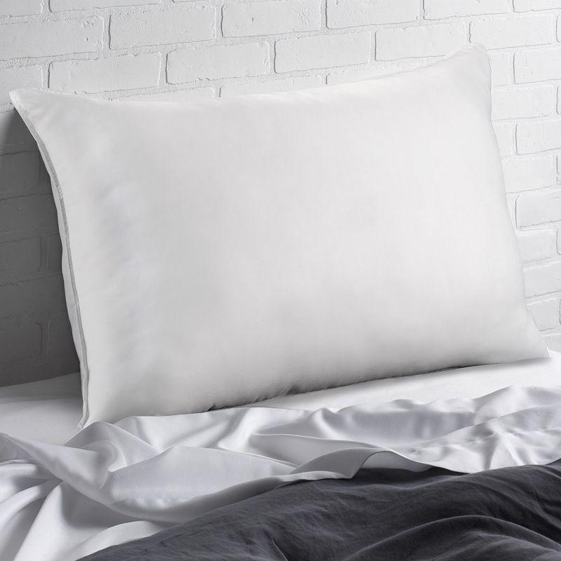 Ella Jayne White Down 100% Certified RDS Soft Stomach Sleeper Pillow - Standard