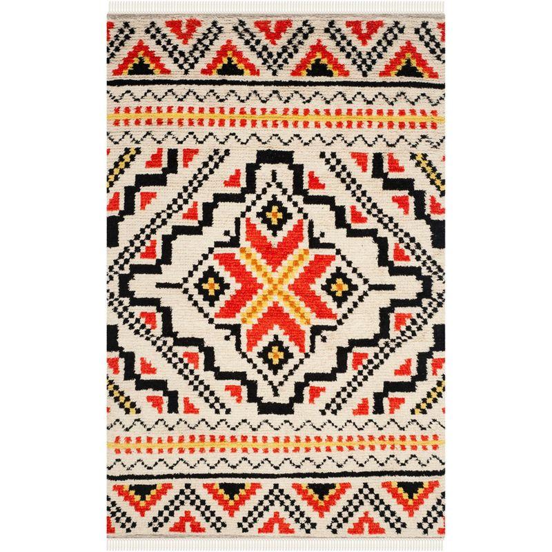 Kenya KNY844 Hand Knotted Area Rug - Multi - 6'x9' - Safavieh.