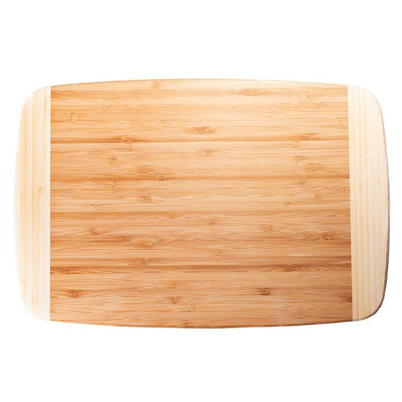 JOYCE CHEN Joyce Chen Large Burnished Bamboo Cutting Board, 10X15-Inch