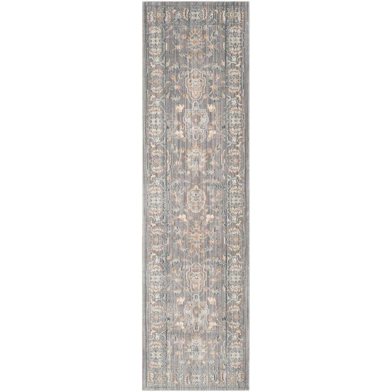 Valencia VAL112 Power Loomed Indoor Runner Rug - Mauve/Mauve - 2'3"x8' - Safavieh