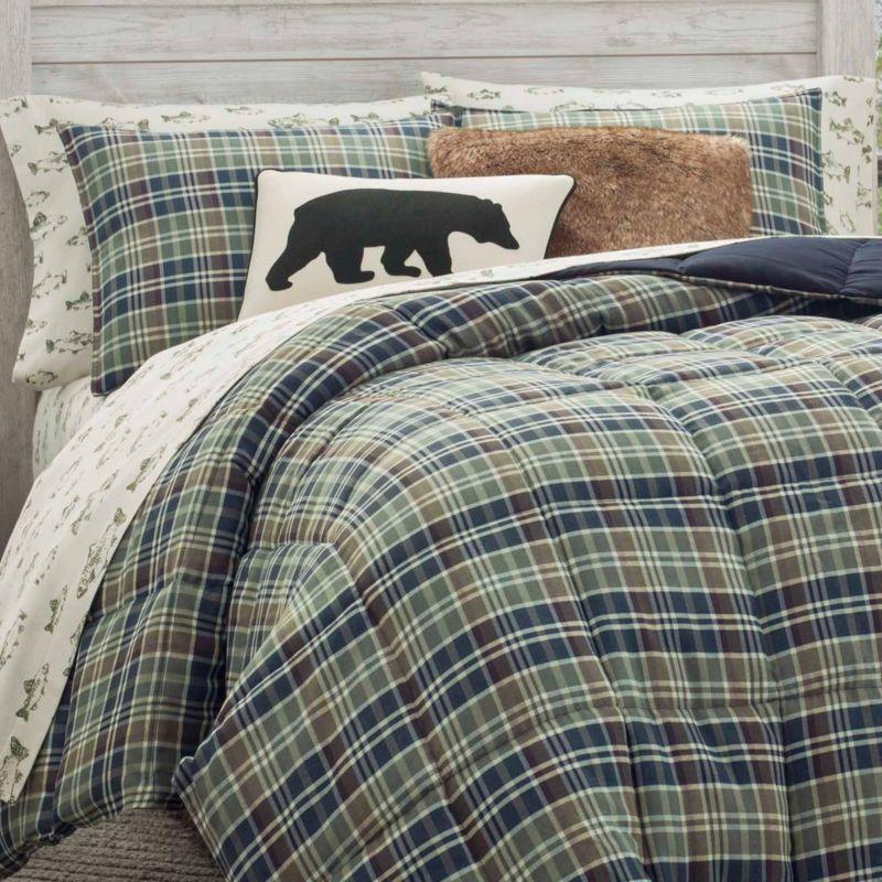 Rugged Plaid Reversible Comforter Mini Set - Eddie Bauer