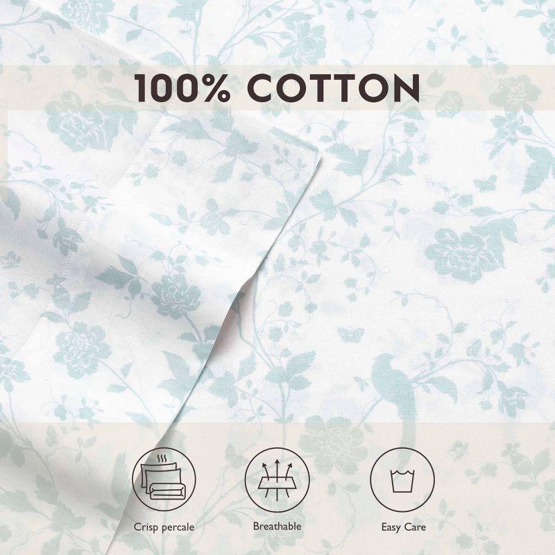 300 Thread Count Printed Pattern Sheet Set - Laura Ashley