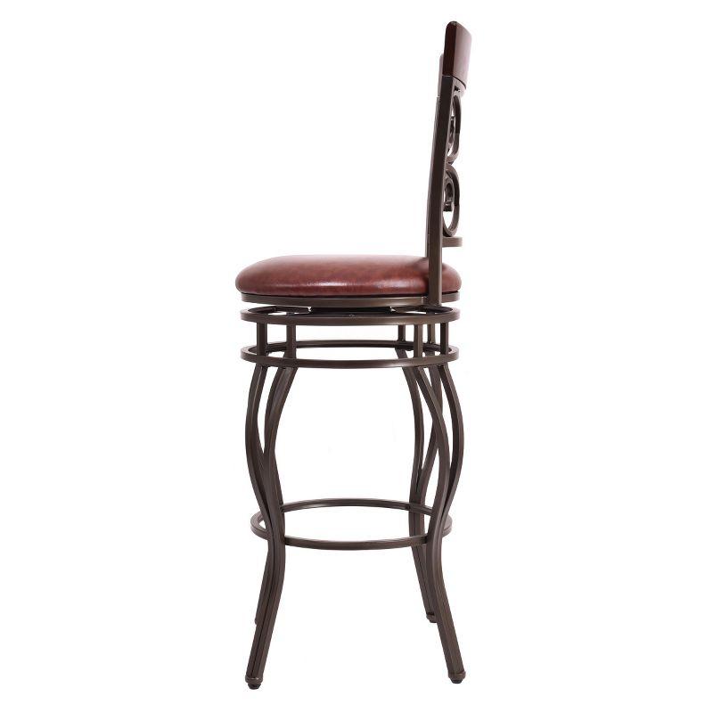 Tangkula 2PCS Bar Stools Dining Kitchen Pub Chair