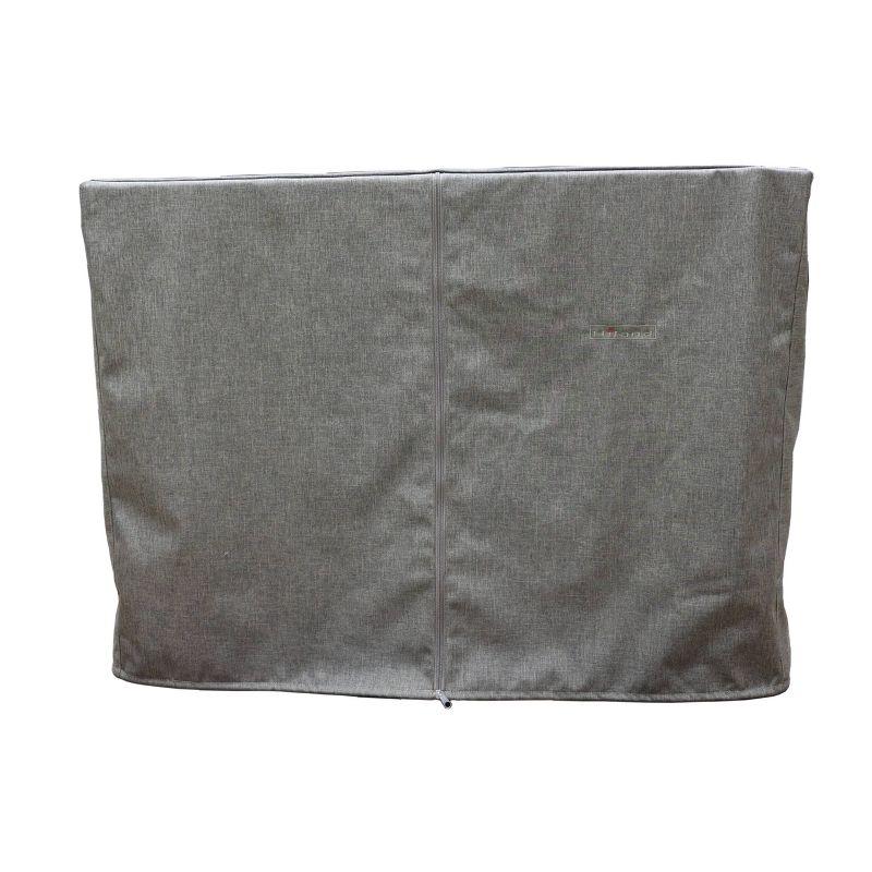 Square Fire Pit Commercial Cover - Tan - AZ Patio Heaters: Weather-Resistant, Zippered, Polyester & TPU