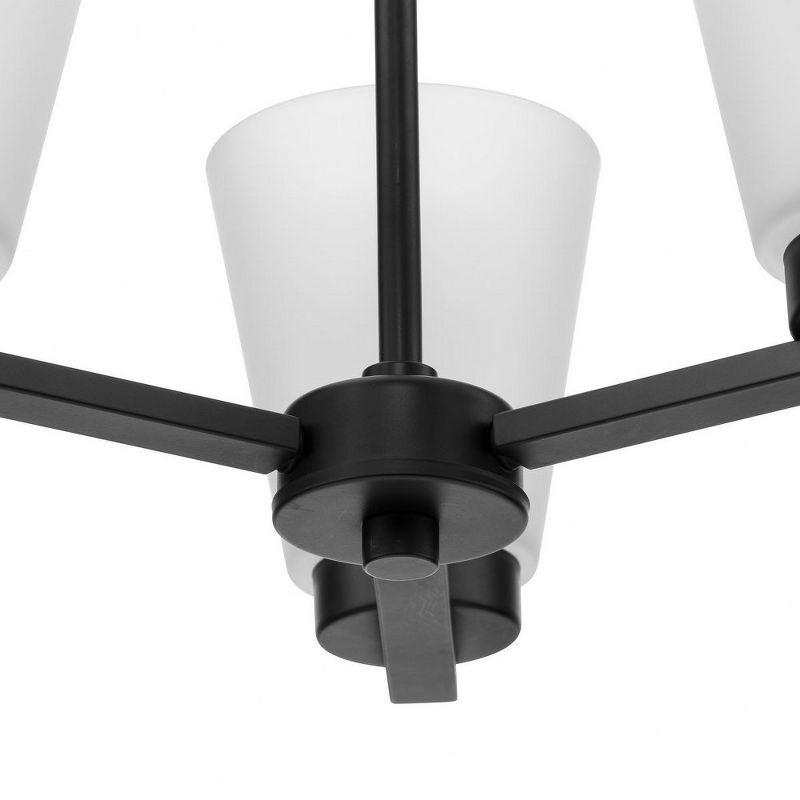 Progress Lighting Tanner 3 - Light Chandelier in  Matte Black