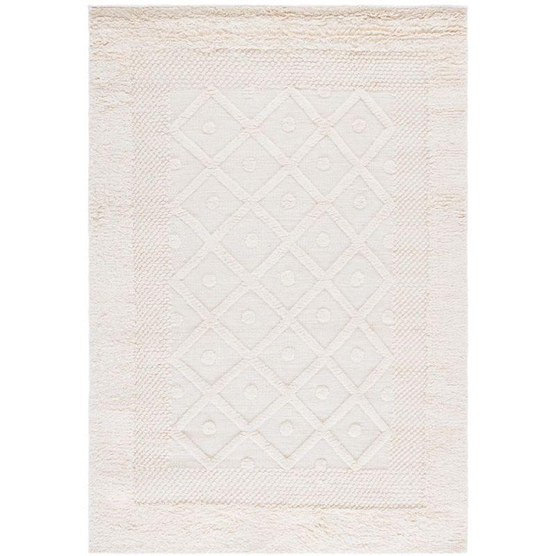Kenya KNY952 Hand Knotted Accent Rug - Ivory - 2'x3' - Safavieh