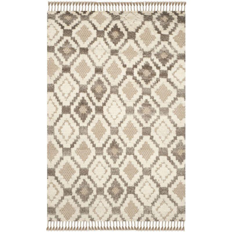 Kenya KNY807 Hand Knotted Area Rug - Natural - 8'x10' - Safavieh