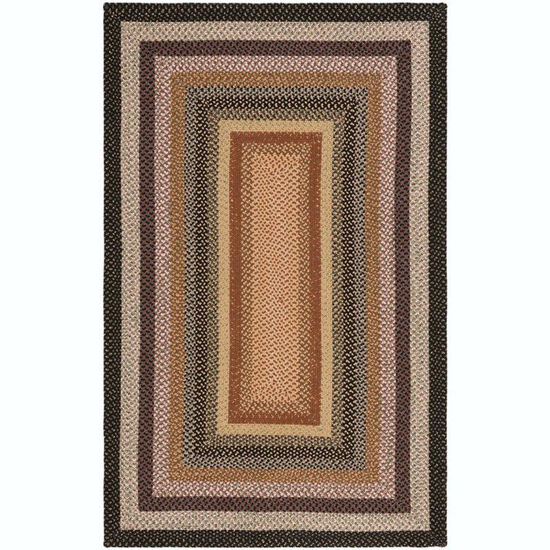 Braided BRD308 Hand Woven Area Rug - Multi - 6'x9' - Safavieh.
