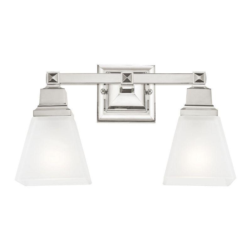 Livex Lighting Mission 2 - Light Vanity in  Polished Chrome