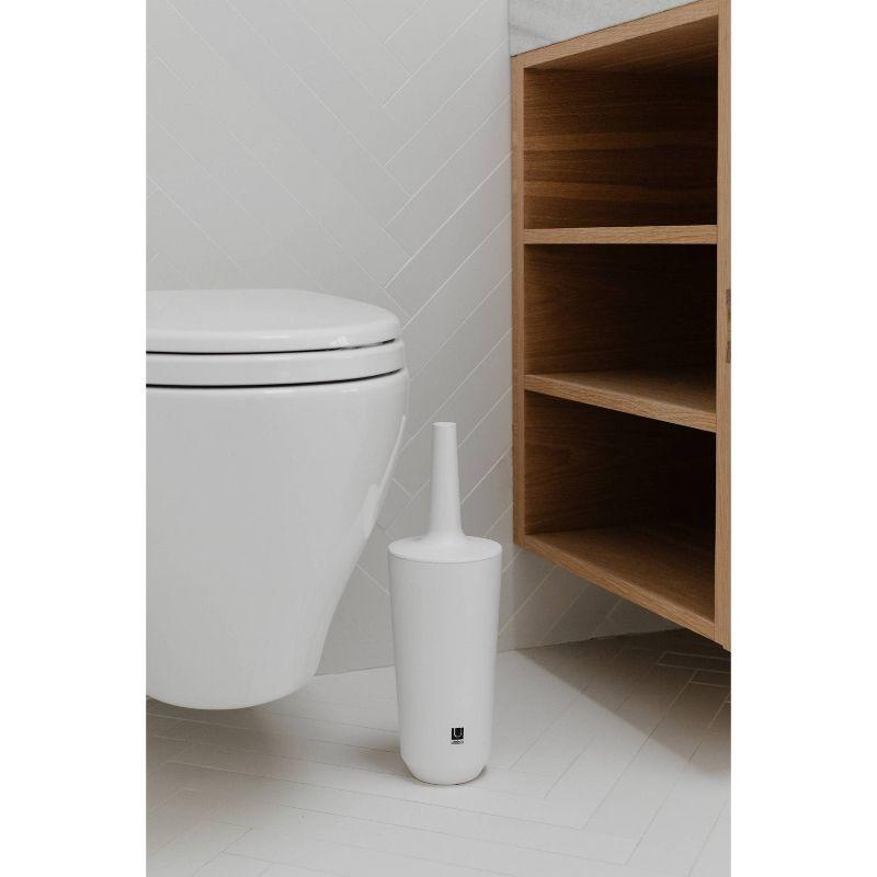 Umbra Corsa Melamine Toilet Brush And Holder