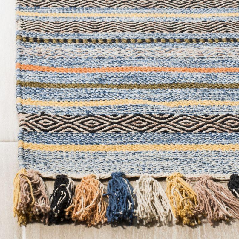 Montauk MTK901 Hand Woven Indoor Area Rug - Blue/Multi - 6'x6' - Safavieh.