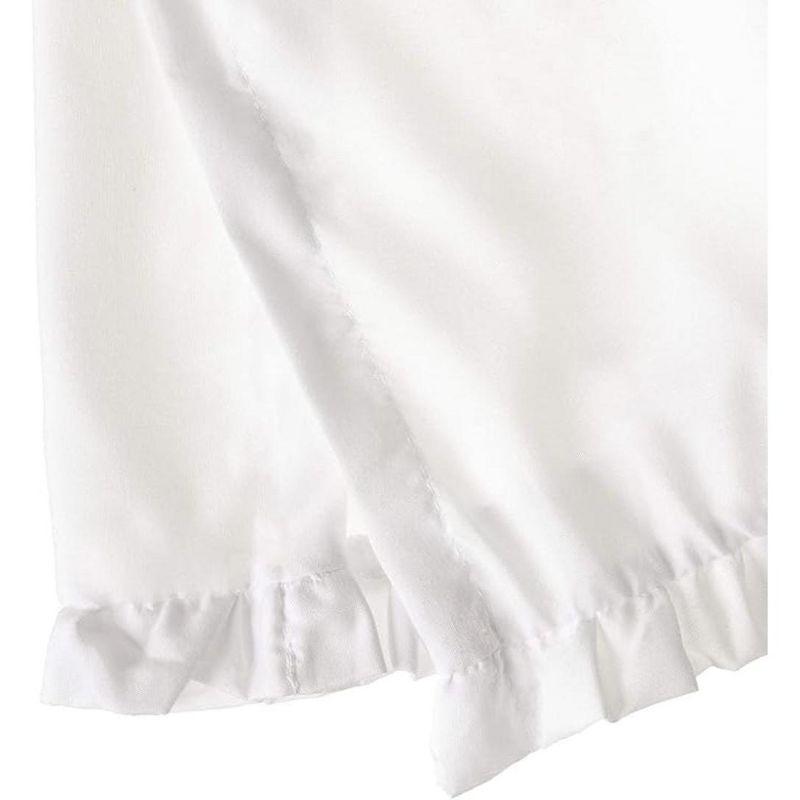 Greenland Home Fashions Sasha White Bed Skirt 15"